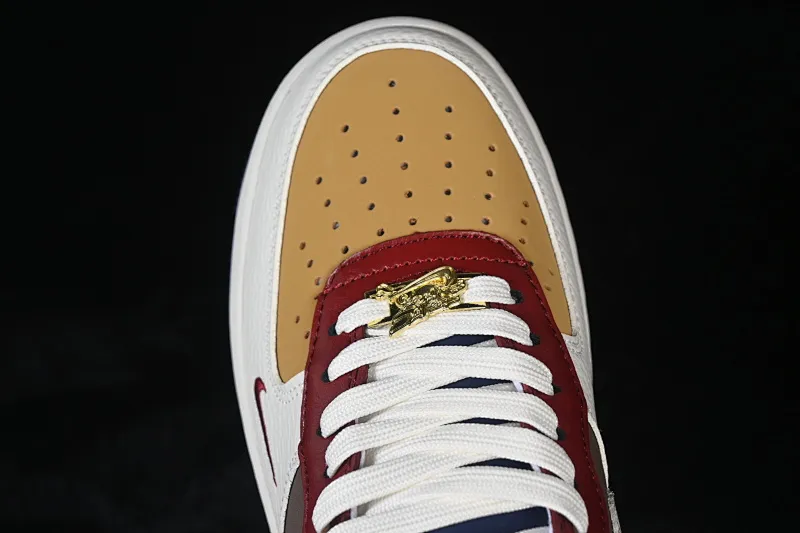 All categories Nk Air Force 1 Air Force series Nk Air Force 1 Low Air Force low top Nike Air Force 1'07 Low Year of the Horse limited edition Ruicai Xiangyun gold pattern Air Force 1 low top casual sneakers NH0601-535